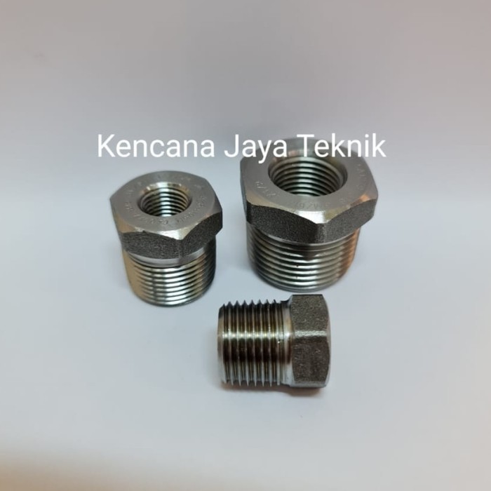 Vring / Bushing / Vlok Ring Besi A105 3000 psi NPT 2 x 3/4" inch