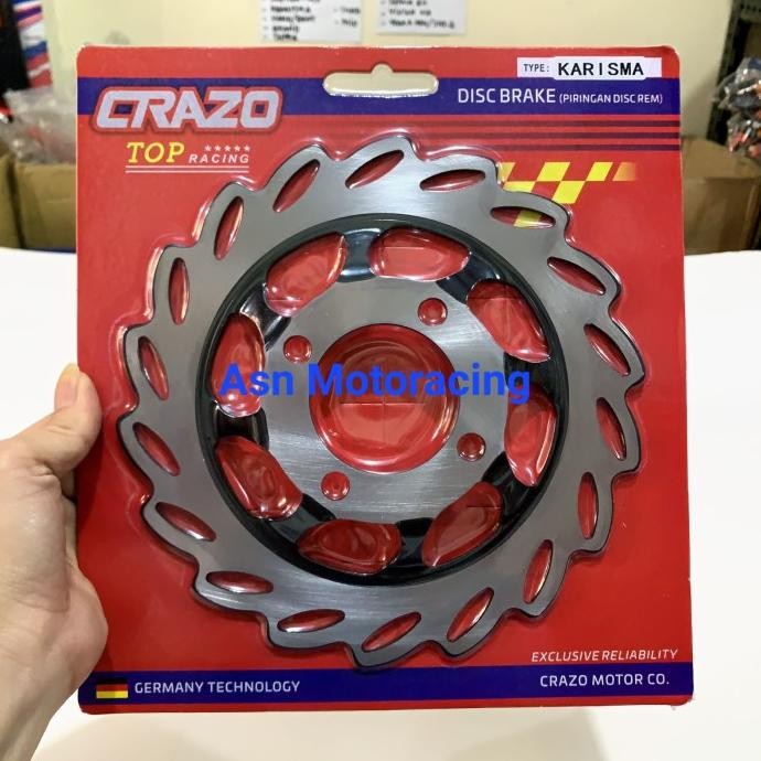 BARU PIRINGAN DISC CAKRAM DEPAN STD VARIASI KARISMA125 SUPRA X 125 4LUBANG