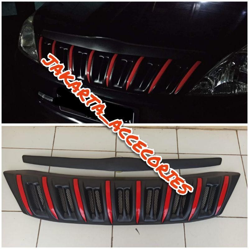 Grill Innova Tahun 2005 - 2009 Model Prado List Merah