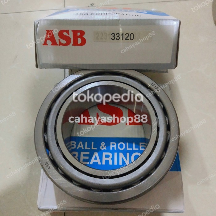 TERBARU 33120 BEARING TAPER SET MERK ASB BISA GRAB!