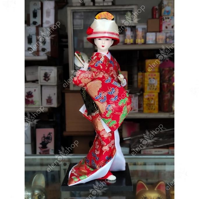 =====] Boneka Fashion Geisha Jepang - Japanese Geisha Figure Koleksi Mewah 01