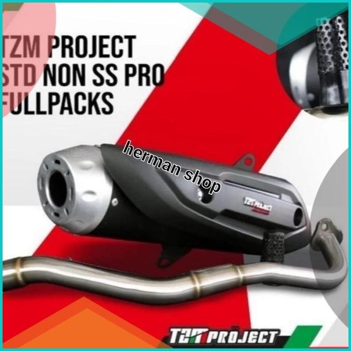 KNALPOT TZM VARIO CW / KNALPOT TZM VARIO 110 CM TZM RACING PROJECT 07D