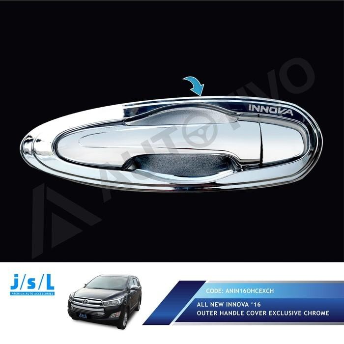 Cover Outer Handle / Mangkok Exclusive Chrome All New Innova Venturer