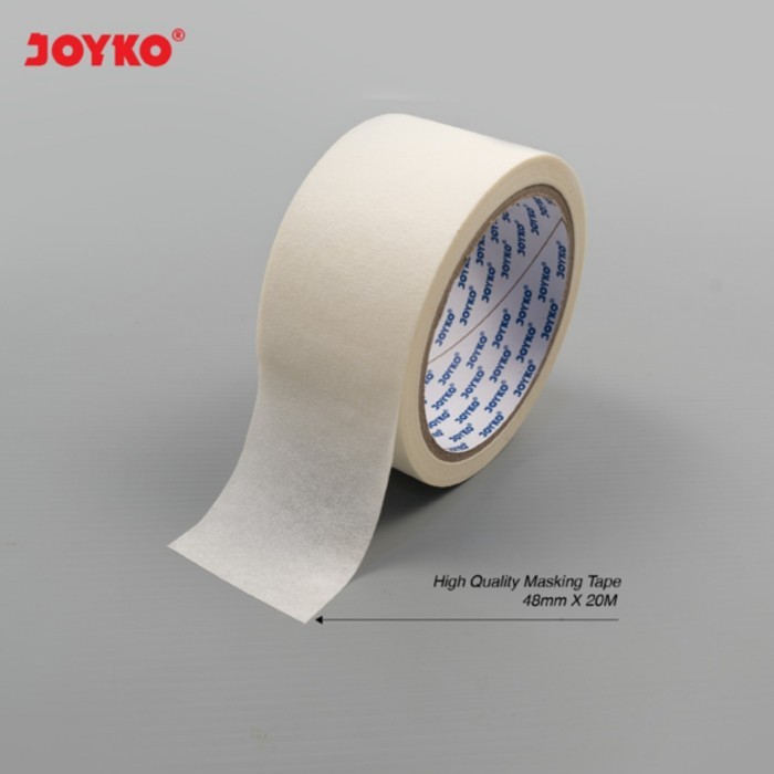 

Joyko Masking Tape 48Mm X 20M / Lakban Kertas Warna Cream