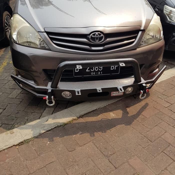 Tanduk Innova Bemper Arb Tanduk Depan Besi Towing Fortuner Reborn