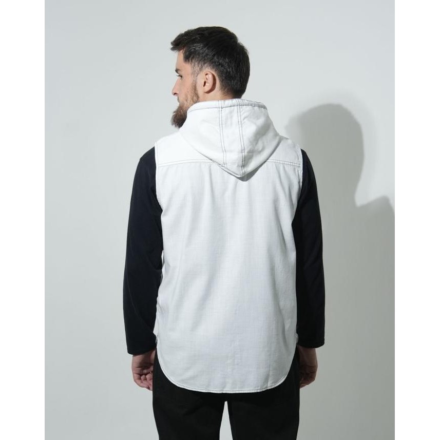 SAMASE Rompi Pull Zipp S035 Rompi Sholat Pria Dewasa Tanpa Lengan