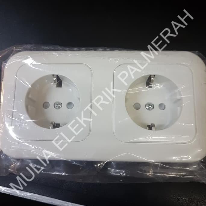 TERLARIS STOP KONTAK 2 GANG CP PANASONIC