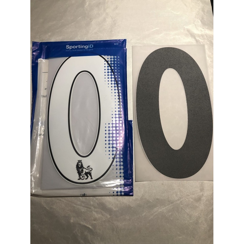 Murah Number Original 0 EPL Putih Season 2013-2017 Non COD