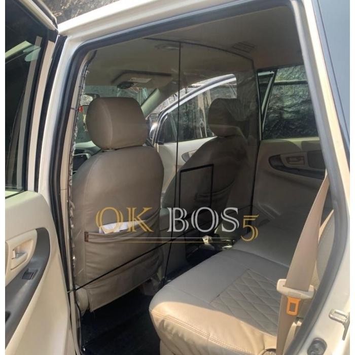 Siap Kirim- Partisi Mobil Anti Covid Toyota Innova (Half Type) - Ventilasi