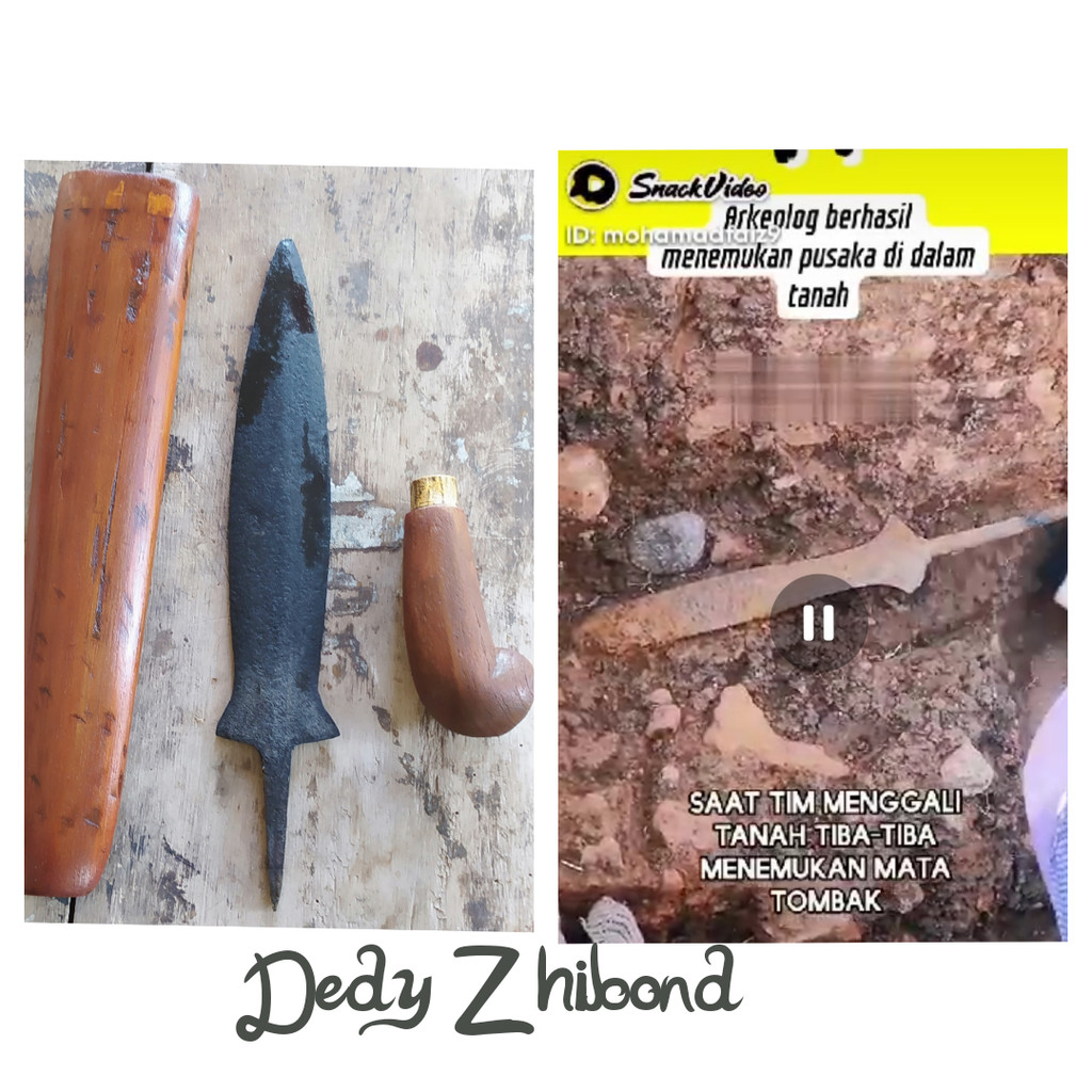 Tombak Pusaka Sepang Tindhih Kelengan Kabudhan Singhasari est Wingit Langka Istimewa