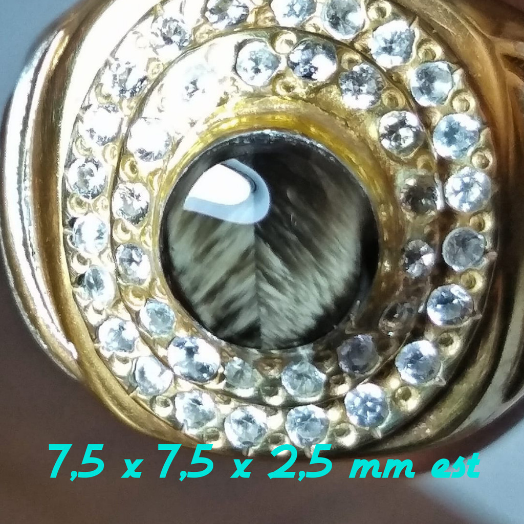 BML Asli Motif Junjung Derajat Baby Small Size Full Bulu Putihnya Ring Perak Murni HM Gold Platted Double Zircon Mewah Kolektor Item