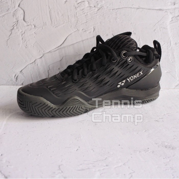 Murah Sepatu Tenis Yonex Eclipsion 3 Black Silver/ Tennis Shoes Yonex Ori Non COD