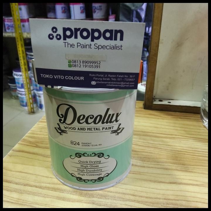 

HOT DEAL CAT MINYAK DECOLUX 824 MAHONI !!!!!!