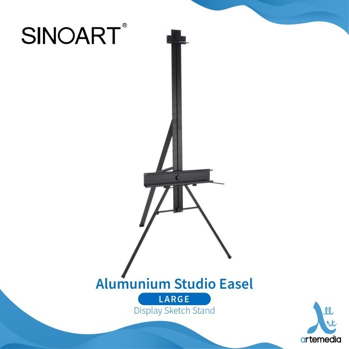 

Easel Lukis Sinoart Large Aluminium Studio Display Sketch Stand