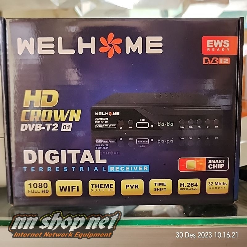 Set top box luby/pioline/welhome TV tabung/TV belum digital