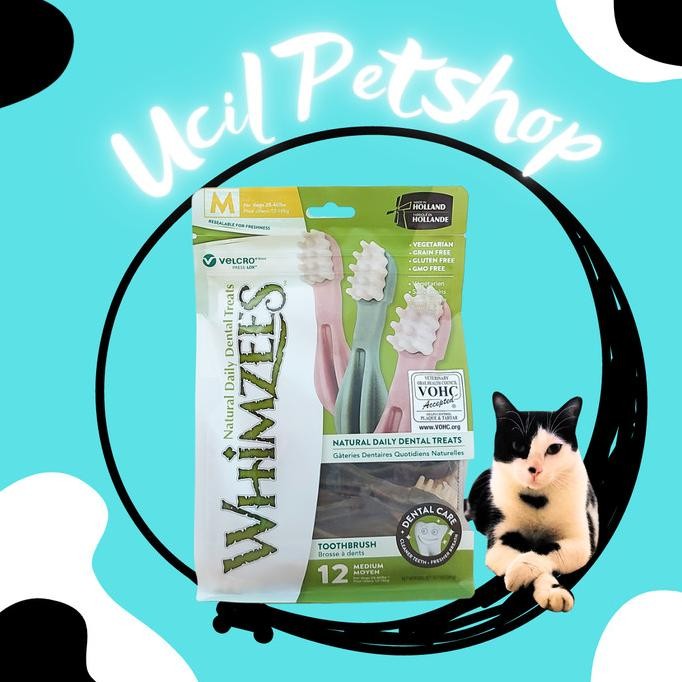 Whimzees XXS / XS / S / M Fullpack Gigitan Snack Hamster Anjing