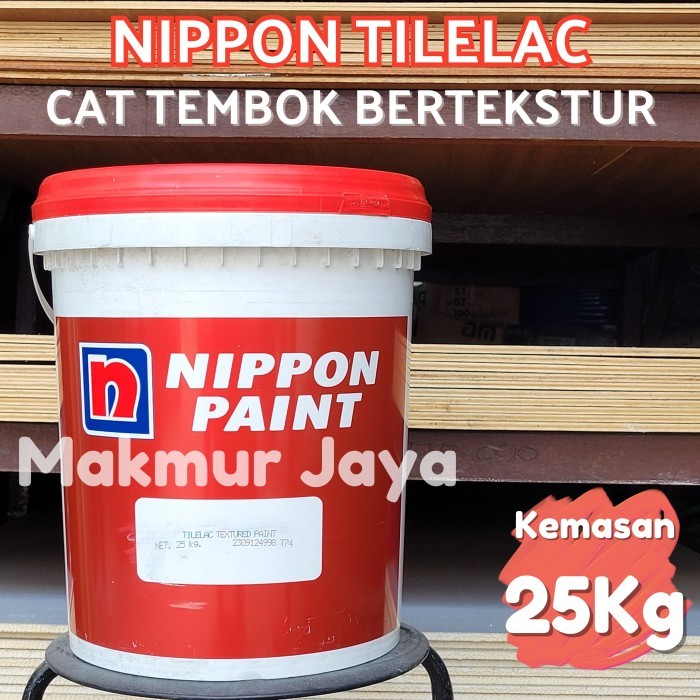 TERLARIS Nippon Tilelac Textured Paint 25Kg Cat Tekstur