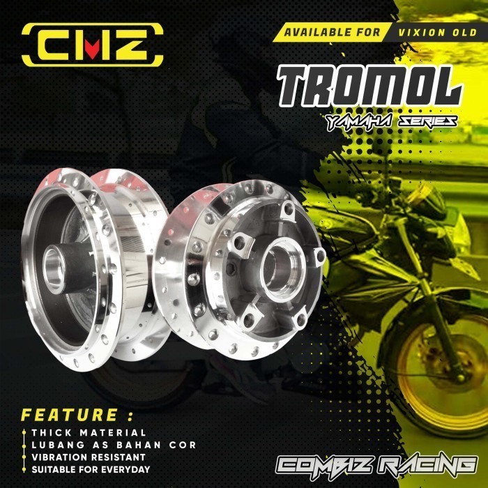 Kianoka Tromol Set Depan Belakang Vixion Old / Tromol Belakang