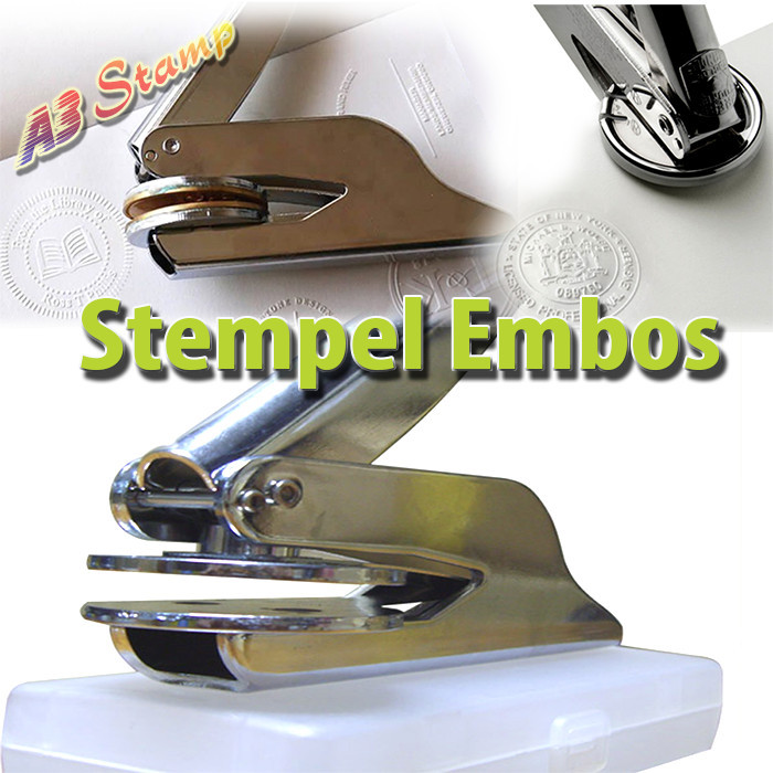 

Stempel Embos / Stempel Timbul / Tanpa Tinta