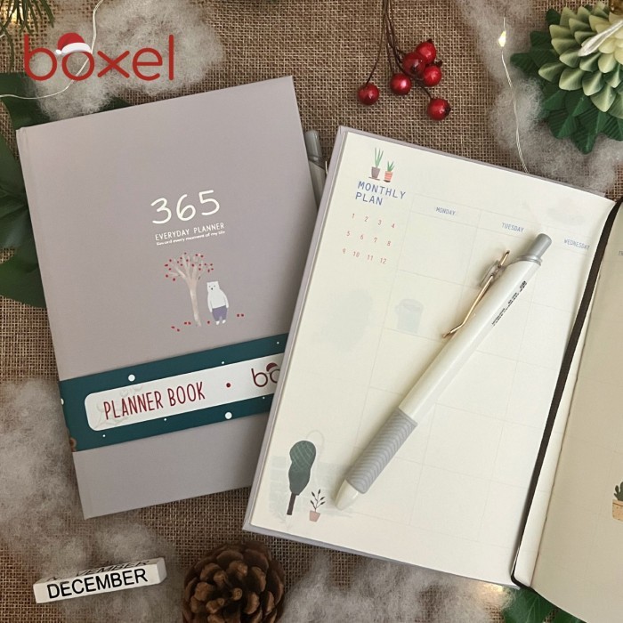 

Buku Planner 365 hari + Bonus Pulpen