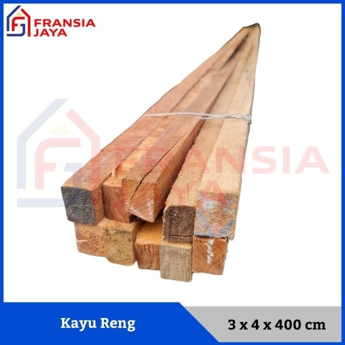 Kayu Reng 3X4 | 3 X 4 (Per Ikat)