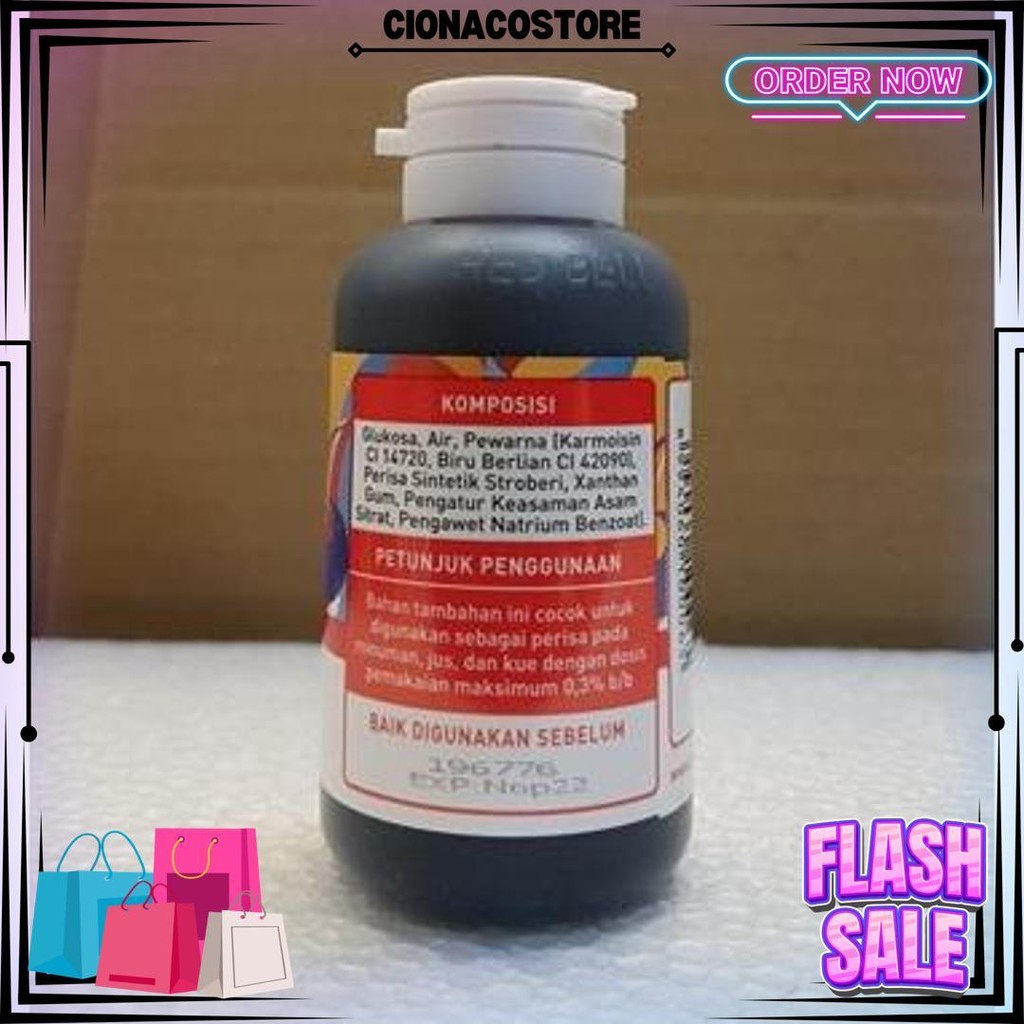 

Pewarna Dan Perisa Red Bell Rasa Strawberry 55Ml Bj Promo Puncak
