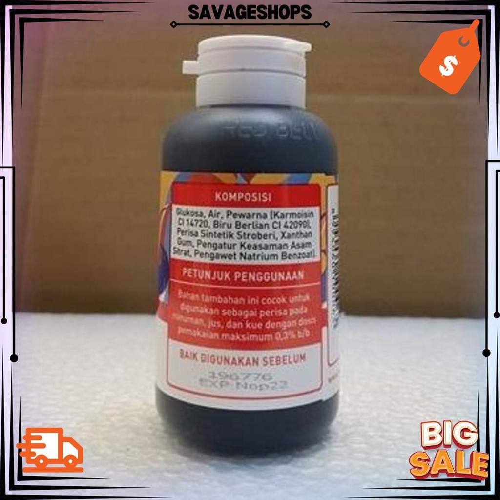 

Pewarna Dan Perisa Red Bell Rasa Strawberry 55Ml Bj Promo Puncak