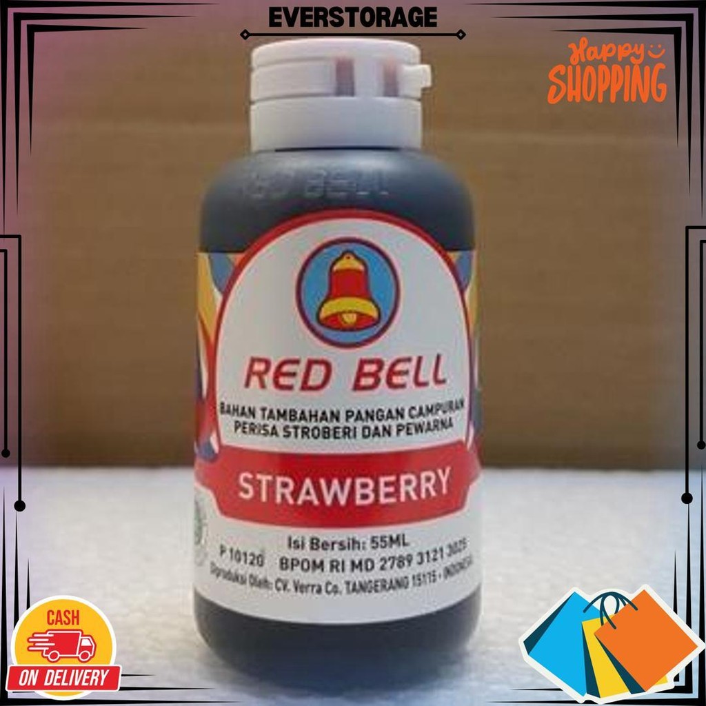 

Pewarna Dan Perisa Red Bell Rasa Strawberry 55Ml Bj Cod