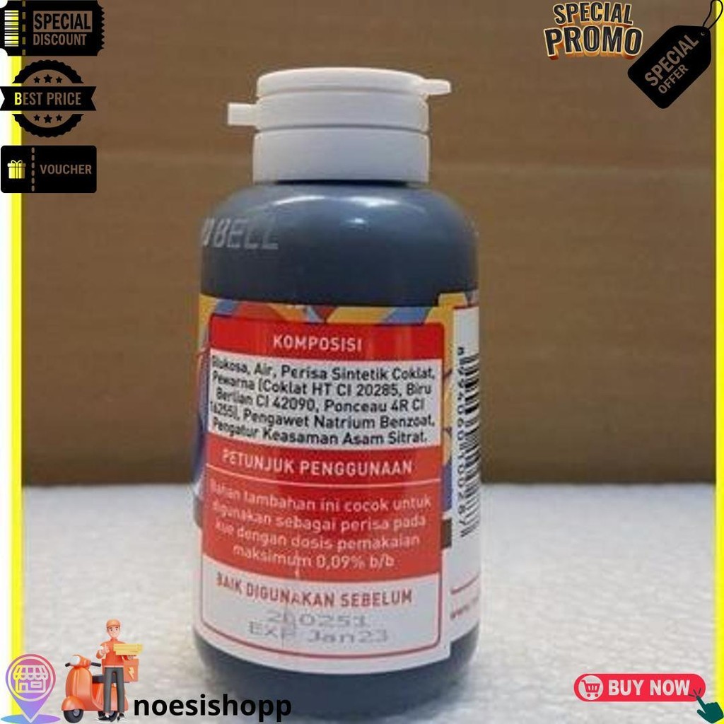 

Pewarna Dan Perisa Red Bell Rasa Dark Chocolate Coklat 55Ml Bj Promo 1.1