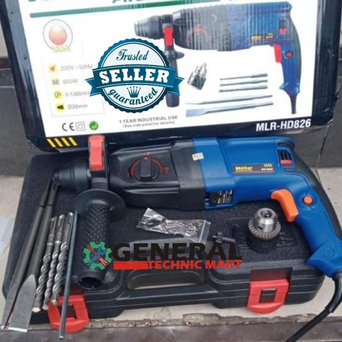 Bor Hammer drill jack drill 26 mm Mollar 3 mode sds plus rotary bobok