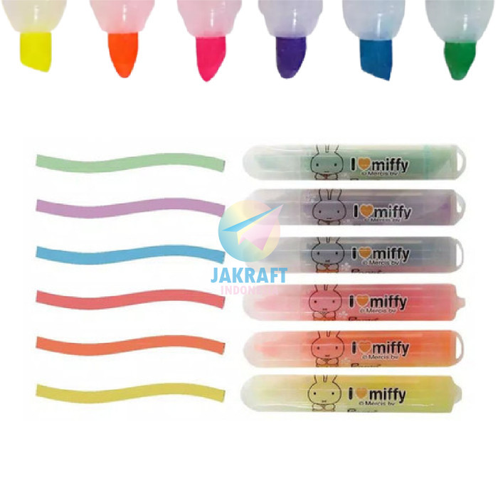 

Mini Highlighter Marker Pronto Isi 6 Warna Pena Penanda Fhm-22584/6S