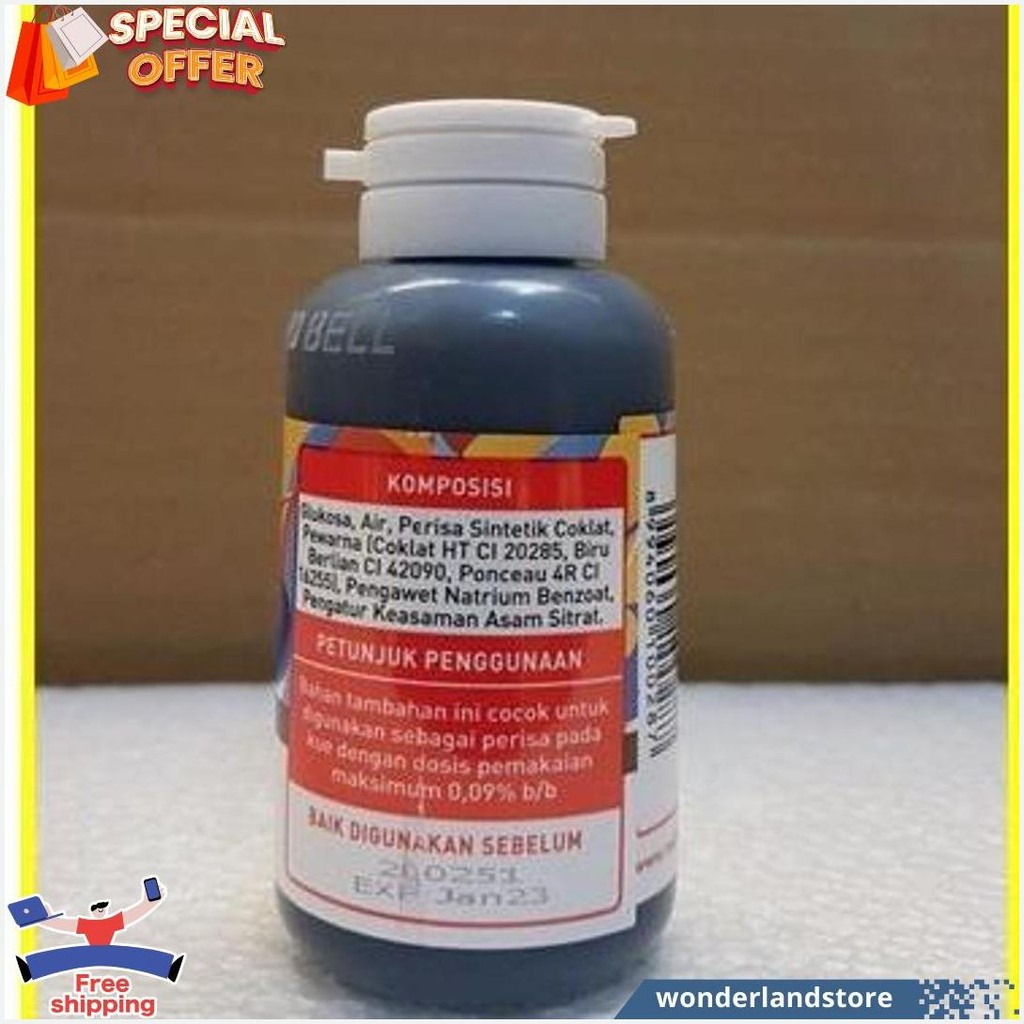 

Pewarna Dan Perisa Red Bell Rasa Dark Chocolate Coklat 55Ml Cod