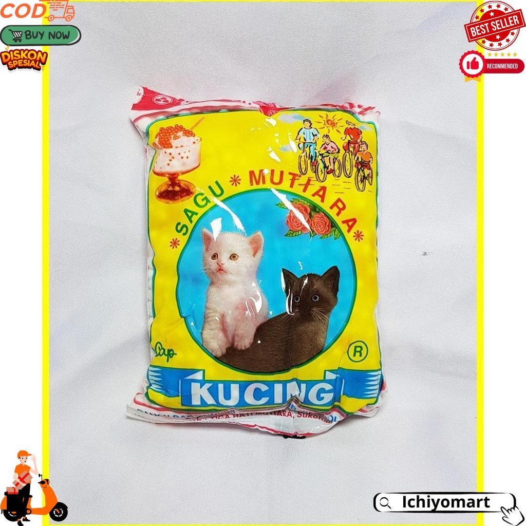 

Sagu Mutiara Cap Kucing 100 Gr - Sagu Mutiara Bj Termurah
