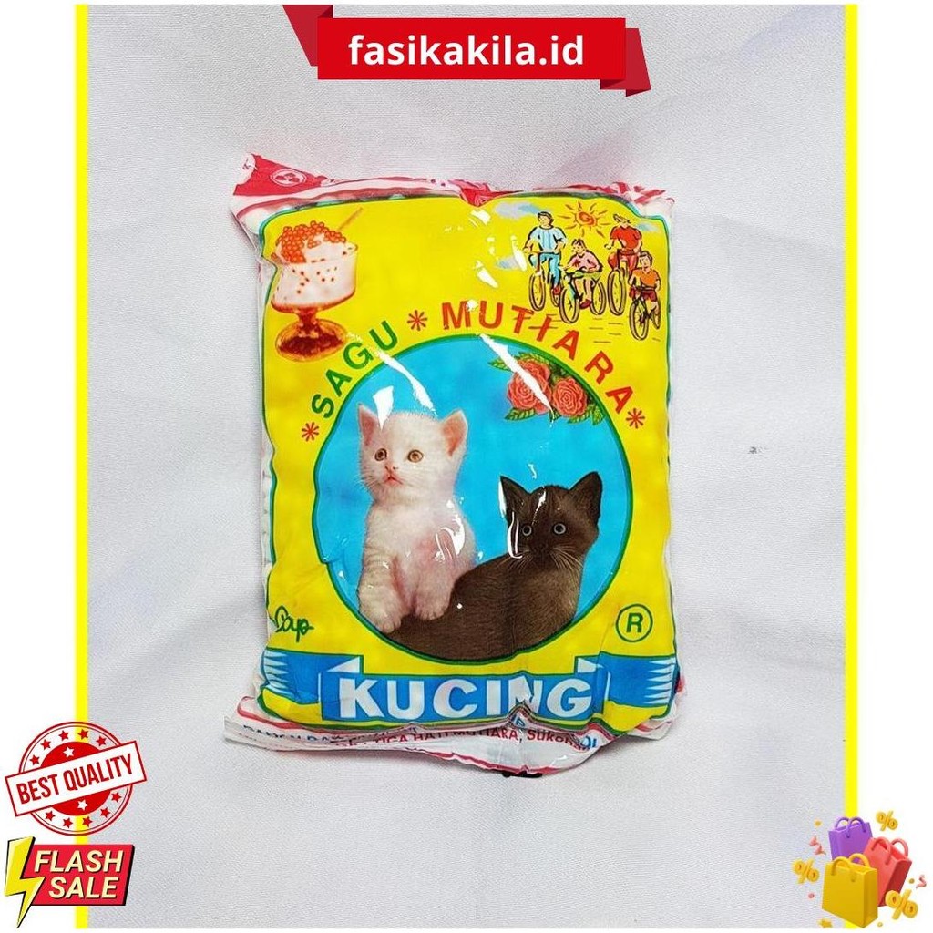 

Sagu Mutiara Cap Kucing 100 Gr - Sagu Mutiara Bisa Cod