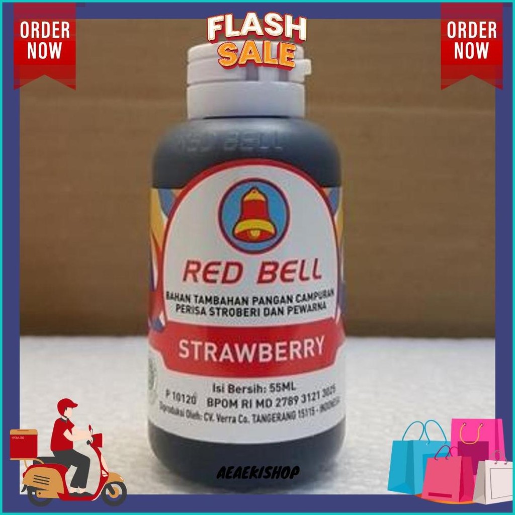 

Pewarna Dan Perisa Red Bell Rasa Strawberry 55Ml Terlaris