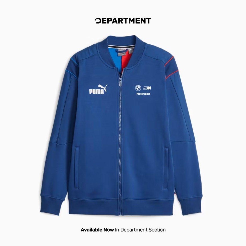 PUMA Jaket Pria BMW MMS MT7 SWEAT JACKET PRO 62121304 ORIGINAL