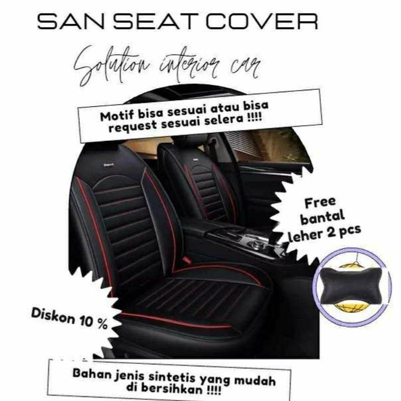 Sarung Jok Avanza Xenia Inova Bahan Kulit Sintetis Cover Jok Mobil