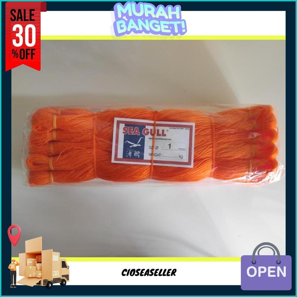 

Tali Tampar Tali Tambang 1Mm Sea Gull Ecer Original Produk