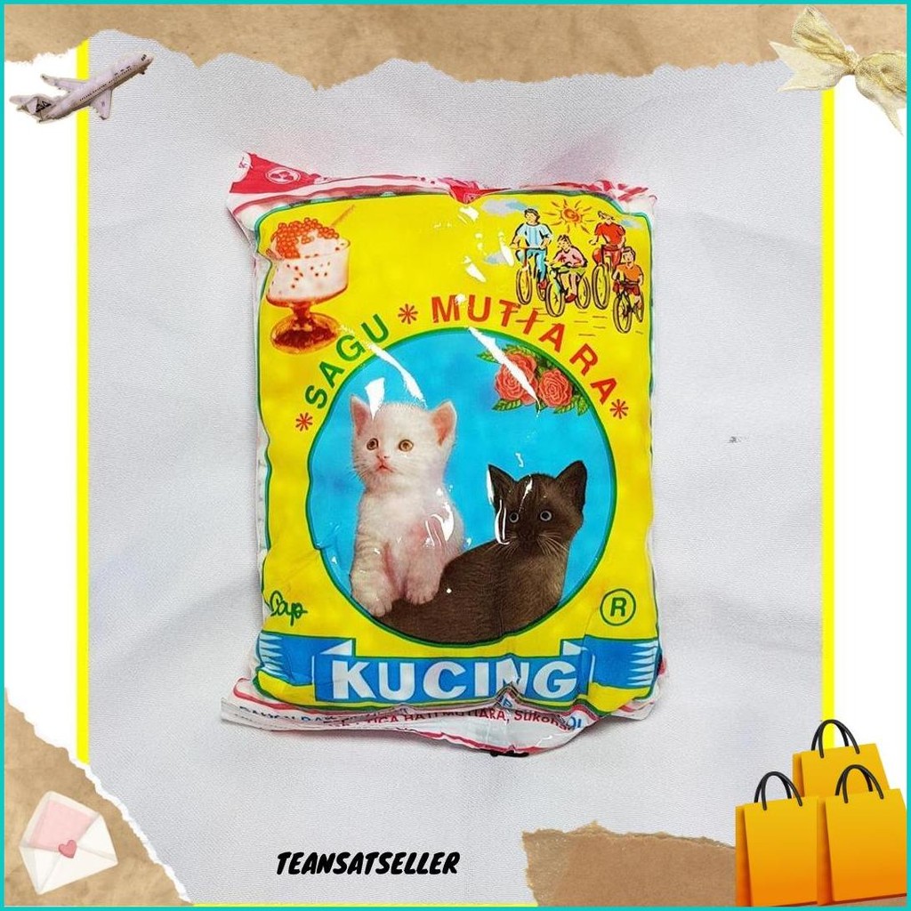 

Sagu Mutiara Cap Kucing 100 Gr - Sagu Mutiara Cod