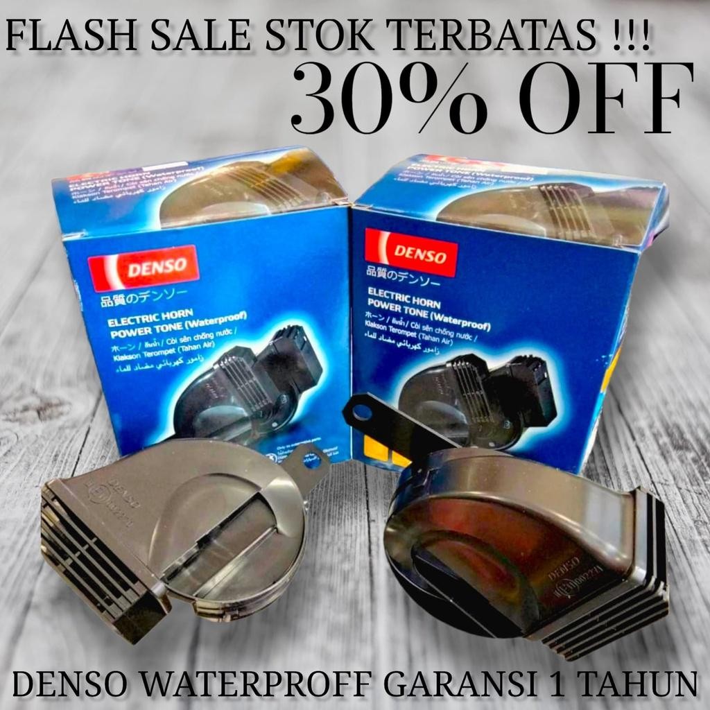 Original Klakson Denso Keong Waterproof 61107 70447 Termurah Dll Rcb Ktc Hella Rizoma Wr3 Avanza Xen