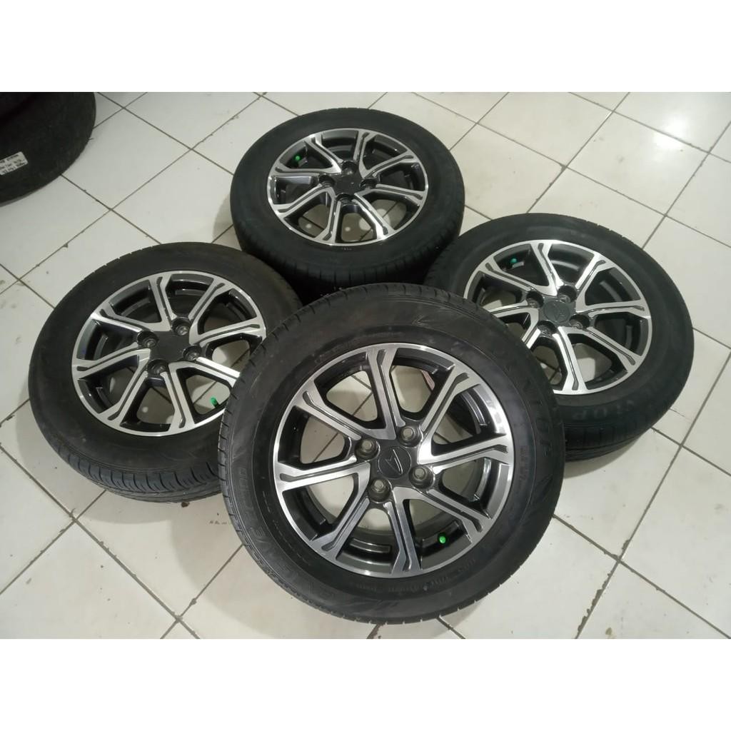 Pelek-Velg Oem Mobil Sigra R14 Pcd 4X100 Plus Ban R14