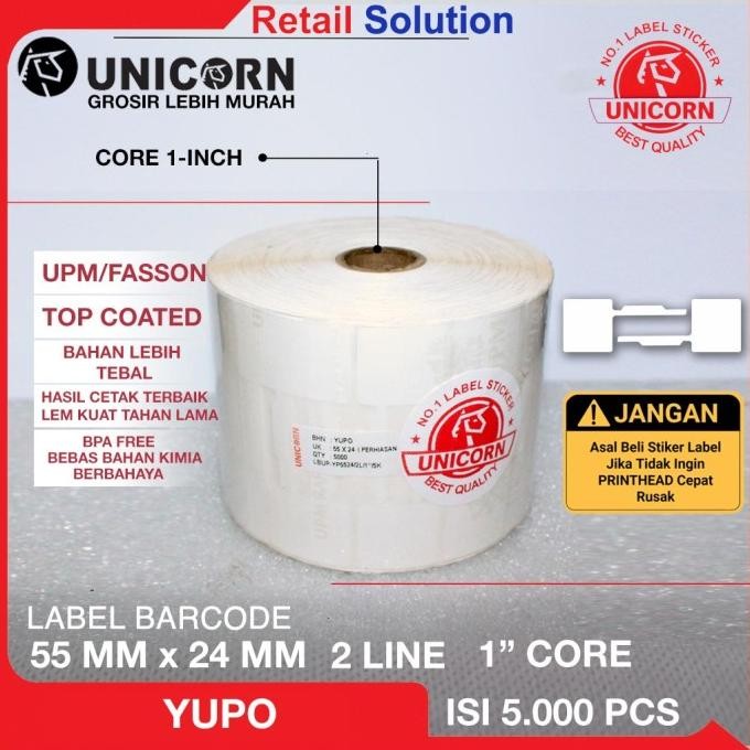 

Sale Sticker Label Perhiasan 55X24 Mm @5000Pcs