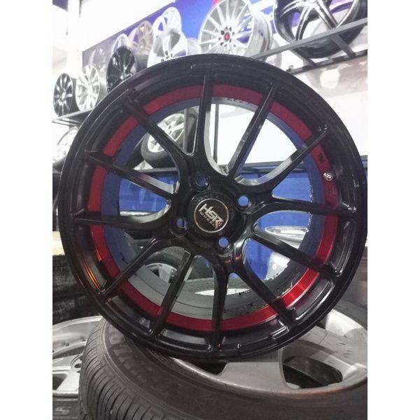 Velg Mobil Bekas Hsr Ring15X6 Baut Pcd 4X100 Untuk City, Freed, Datsun Go, Mazda2, Sigra, Brio, Caly