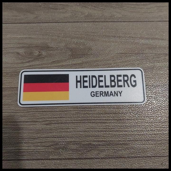 

BEST DEAL STICKER COUNTRIES HEIDELBERG GERMANY STIKER !!!!!
