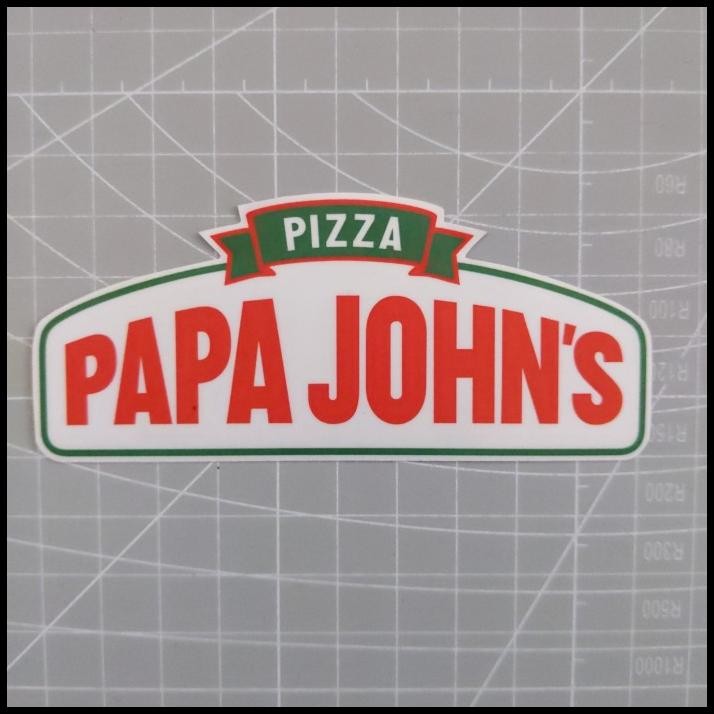 

BEST DEAL STICKER USA BRAND PAPA JOHN5 PIZZA !!!!!!