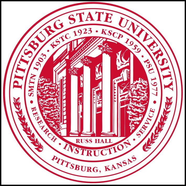 

HOT DEAL STICKER KAMPUS PITTSBURG STATE UNIVERSITY ROUNDED