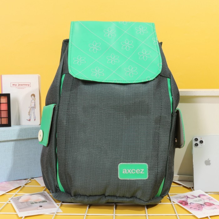 PROMO Tas Ransel Backpack Sekolah Wanita Remaja Axcez