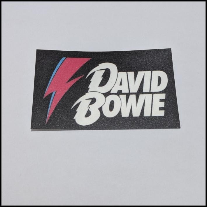 

DISKON STICKER VINTAGE RETRO DAVID BOWIE !!!!!