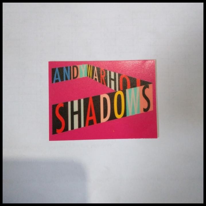 

BEST DEAL STICKER VINTAGE RETRO ANDY WARHOL SHADOWS !!!!!