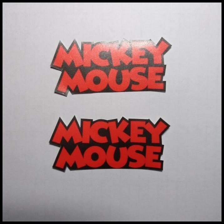 

TERMURAH STICKER MICKEY MOUSE LOGO !!!!!!